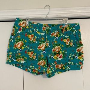 Dear John Finnegan Roll Cuff Floral Short
